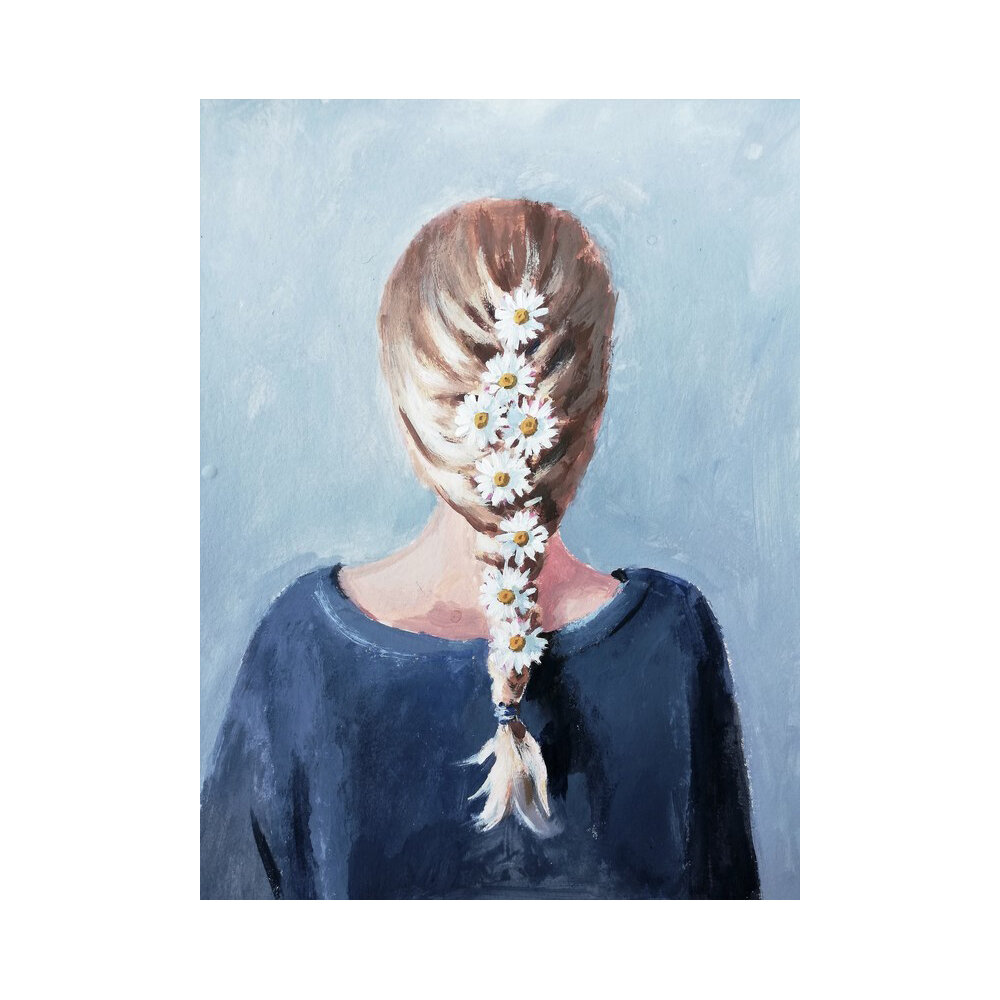 flower braid  BY MARLEEN KLEIBERG