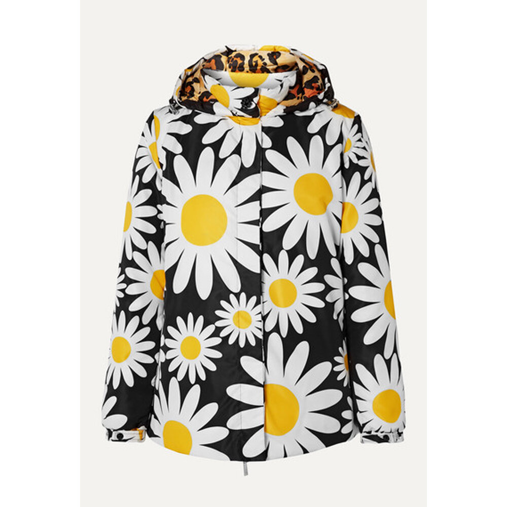 MONCLER GENIUS+ 0 Richard Quinn Connie hooded floral-print shell down jacket