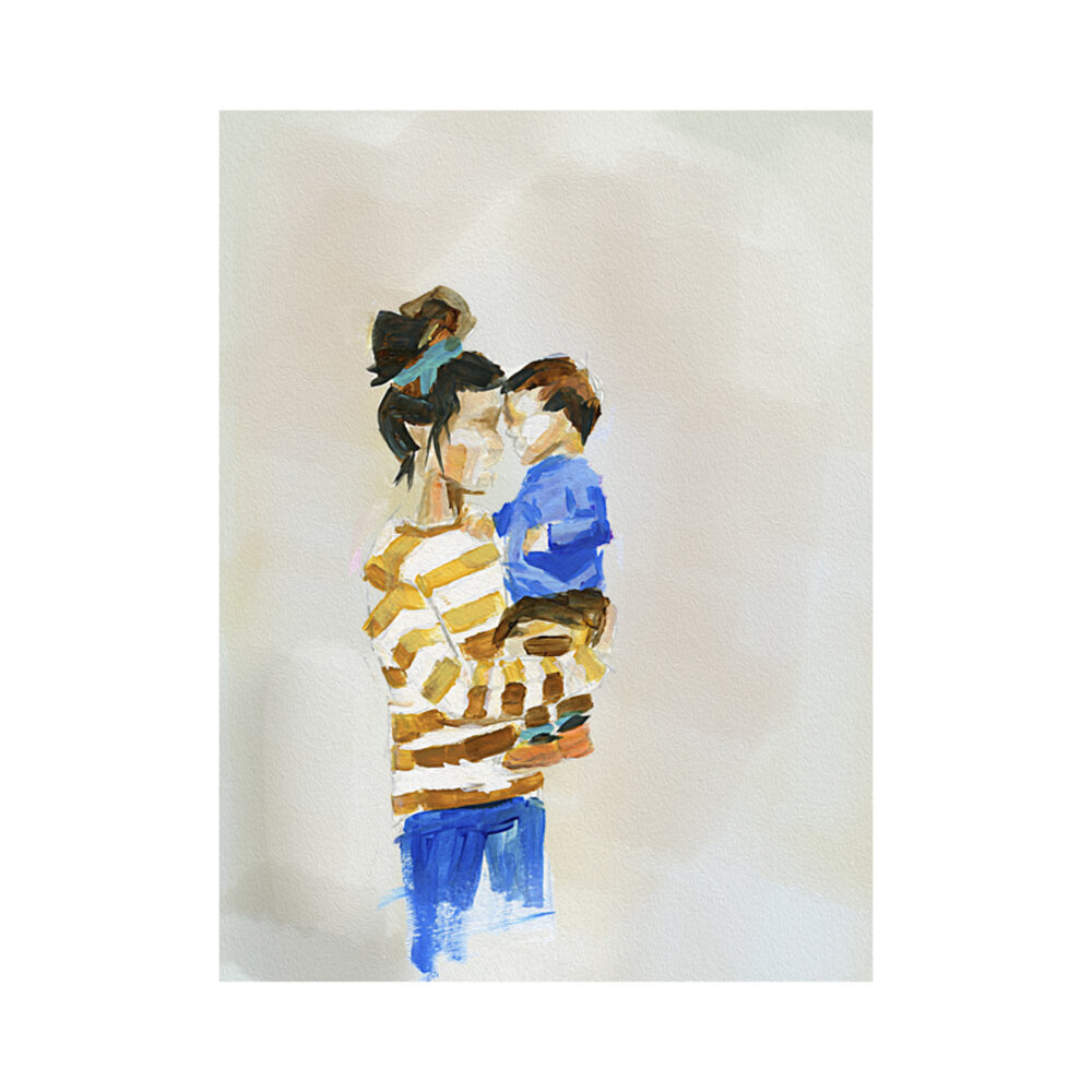 Mama and Son  BY KATE GATTEY