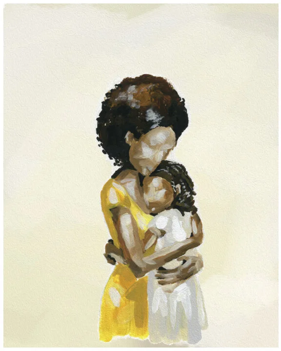Mama hug BY KATE GATTEY