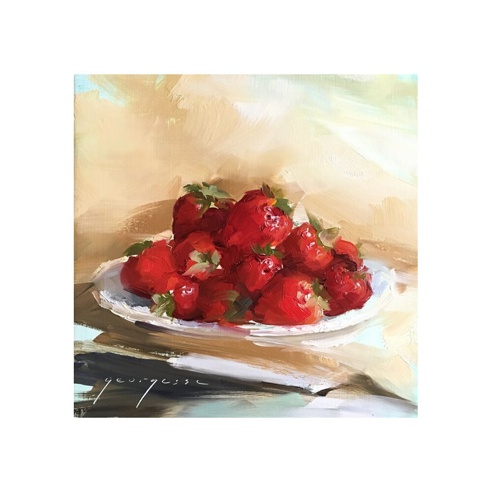 "Summer Strawberries 2"  BY GEORGESSE GOMEZ