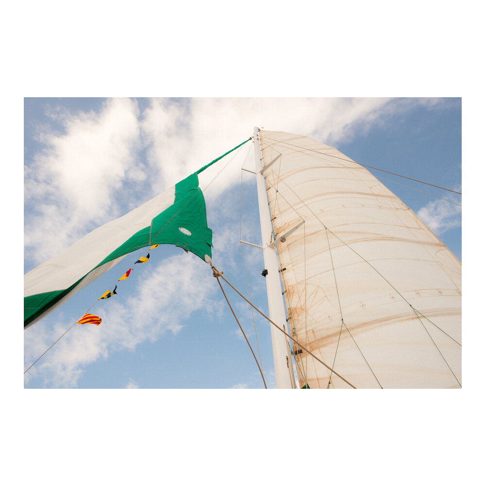 summer sailing  BY CRYSTAL LYNN COLLINS