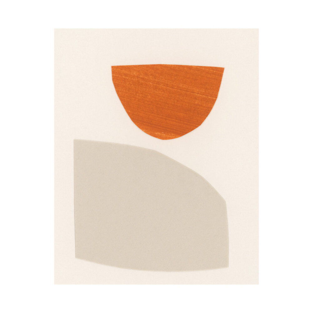Cut-Outs (Ochre &amp; Stone)  BY SERAPHINA NEVILLE