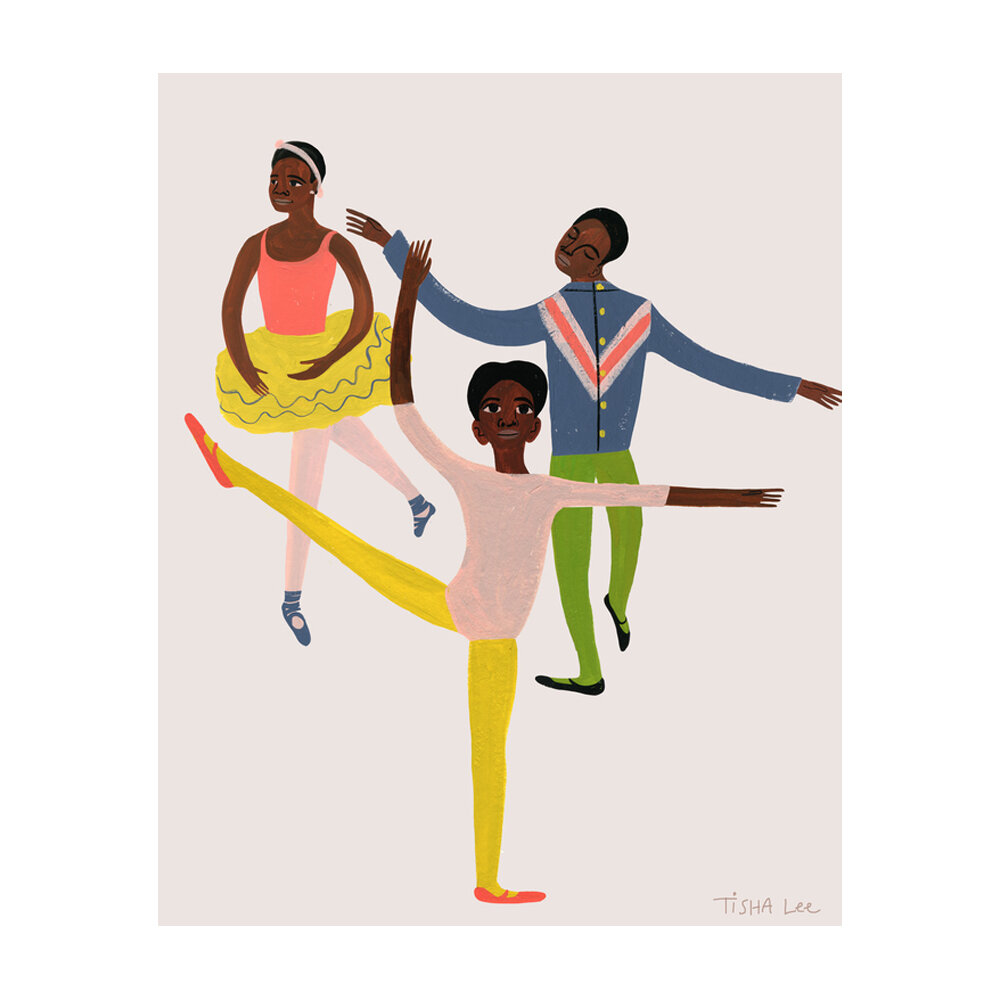 Ballet Dancers  BY TISHA LEE