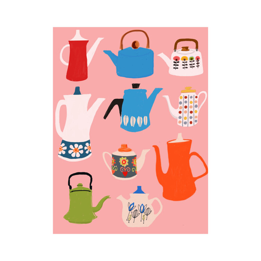Teapots  BY PATTI BLAU