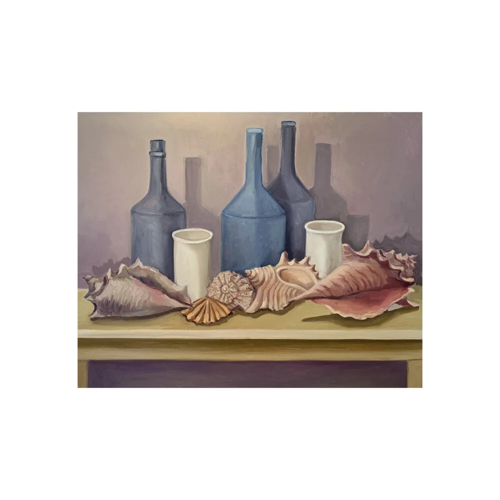 Shells and Bottles  BY VICKY TESMER