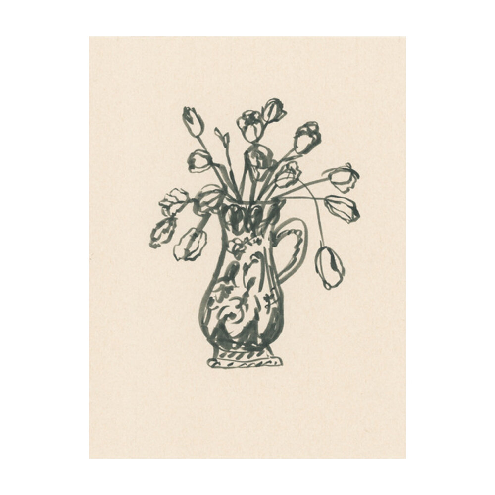 Tulips in Vase  BY JACKIE CLARK MANCUSO