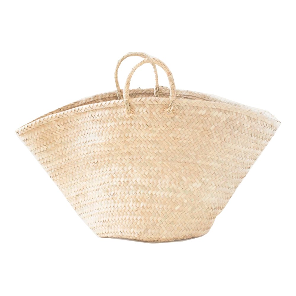 OVERSIZED PALM BASKET