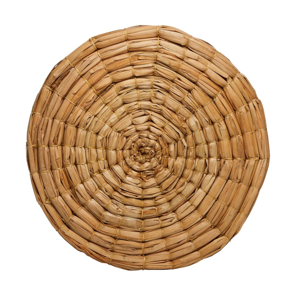 Natural Woven Seagrass Round Placemat, 16"