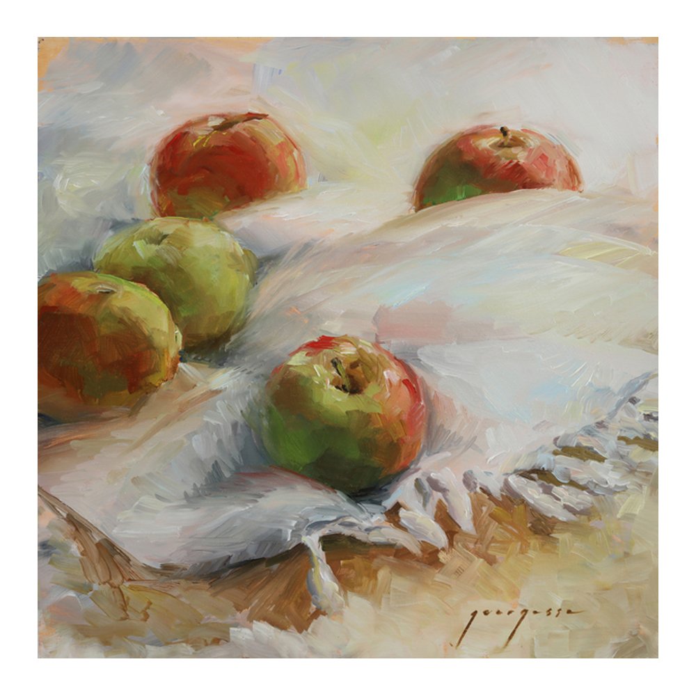 Fresh Picked Apples BY GEORGESSE GOMEZ