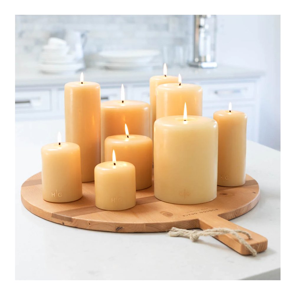 HG UNSCENTED CANDLES
