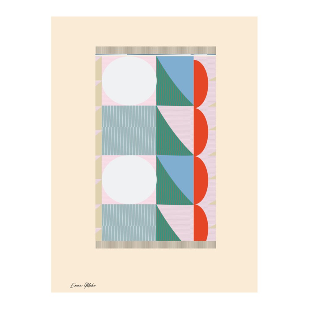 Bauhaus Poster Houses by EMMA HALL