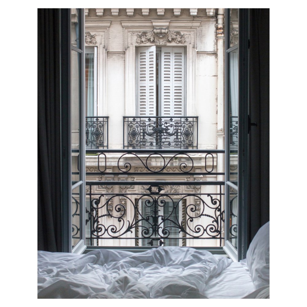 Parisian Bedroom Scene by REBECCA PLOTNICK