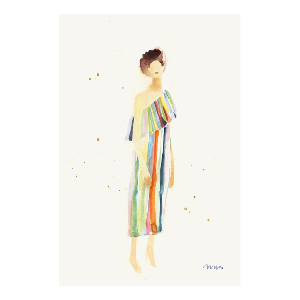 Rainbow Dress by META WRABER