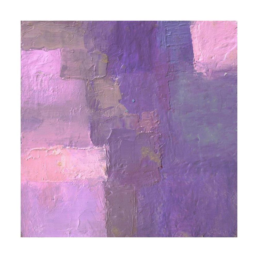 Abstract Painting Violet Color Artwork Modern Painting by SVITLANA ASAFAILO