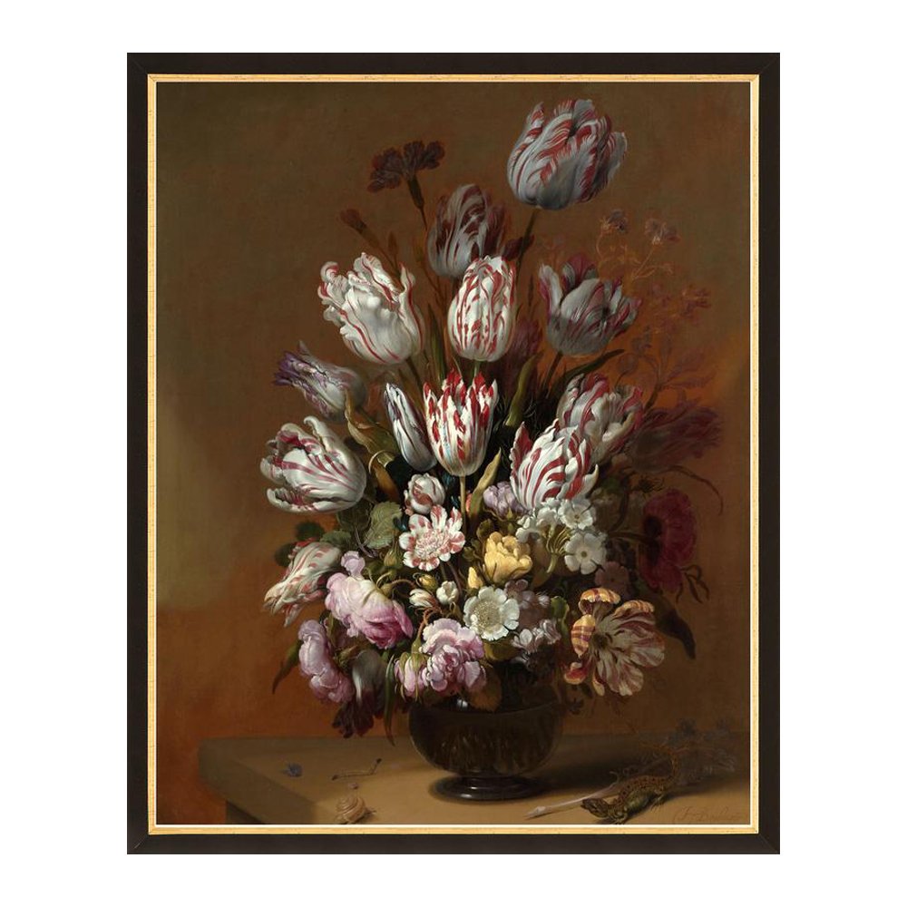 Still Life with Flowers Antique Print, from $39