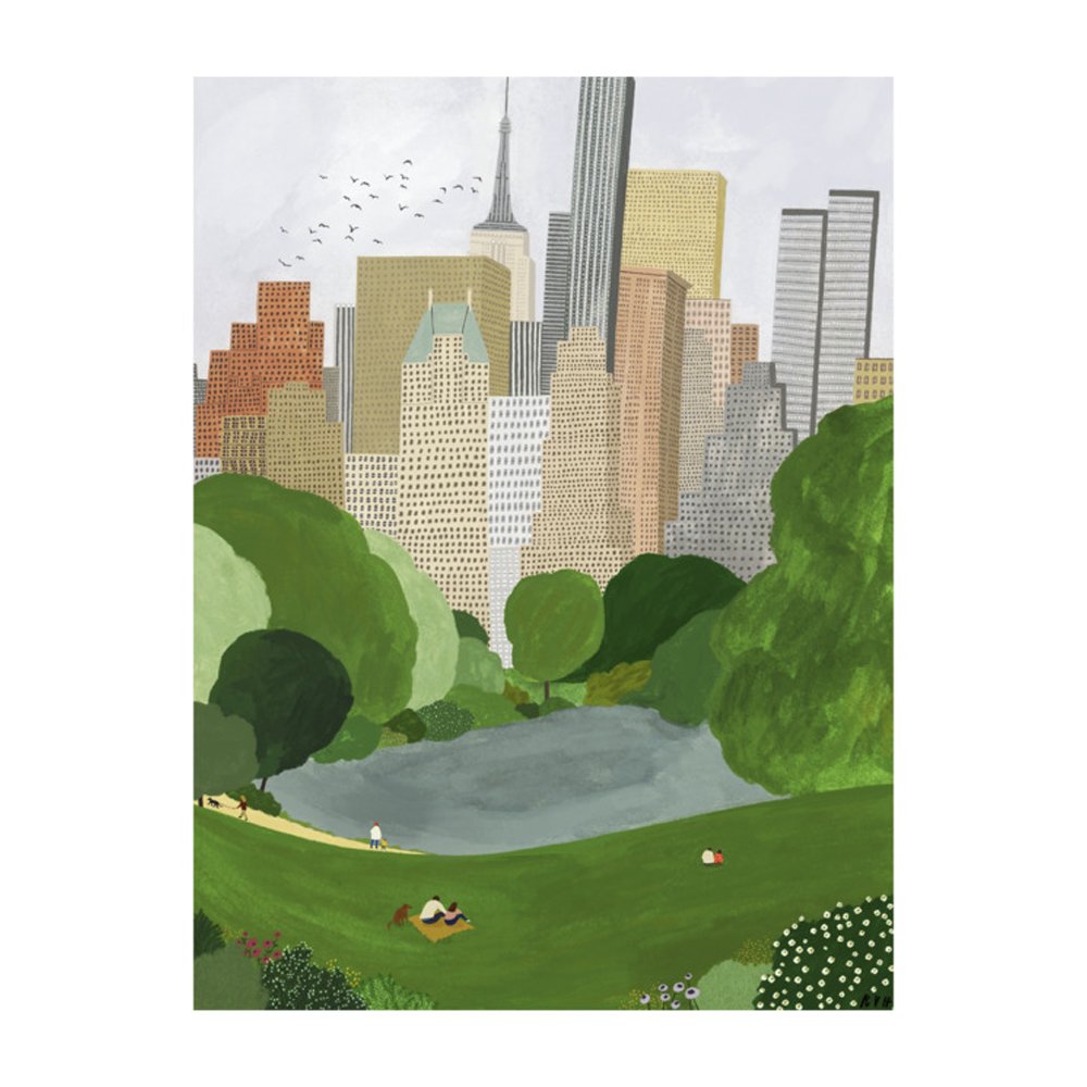 NYC Central Park by RACHEL VICTORIA HILLIS