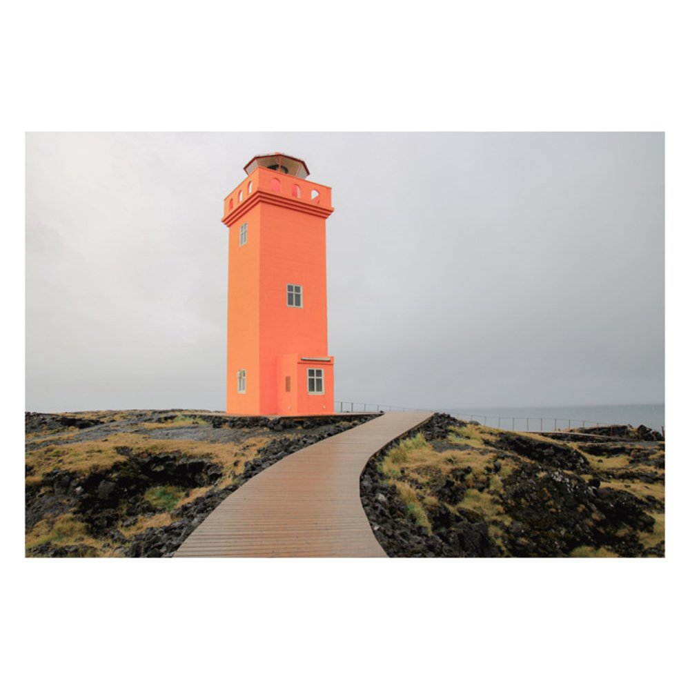 Orange Lighthouse by ANKE SOL