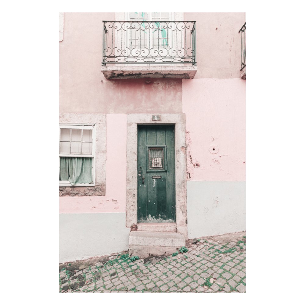 Lisbon Green Door by HEATHER HERZOG - 527 PHOTO