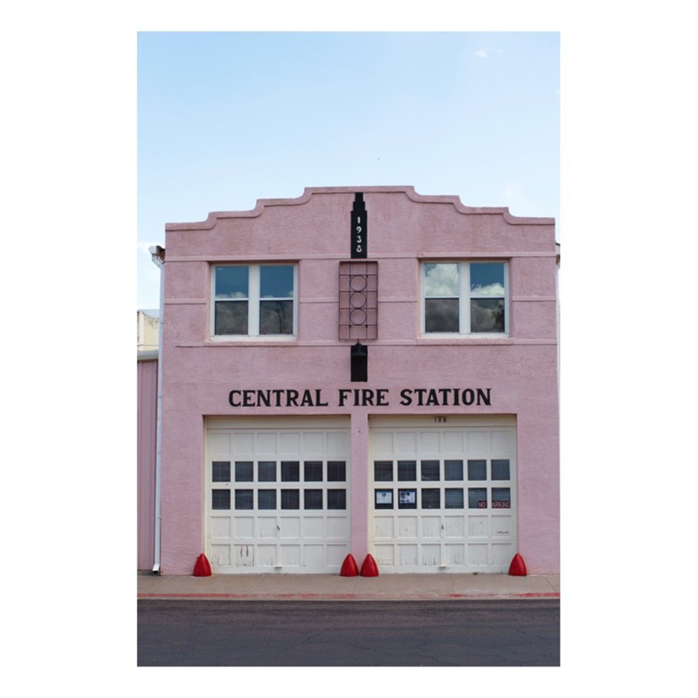 Central Fire Station - Marfa, Texas by ALISON HOLCOMB