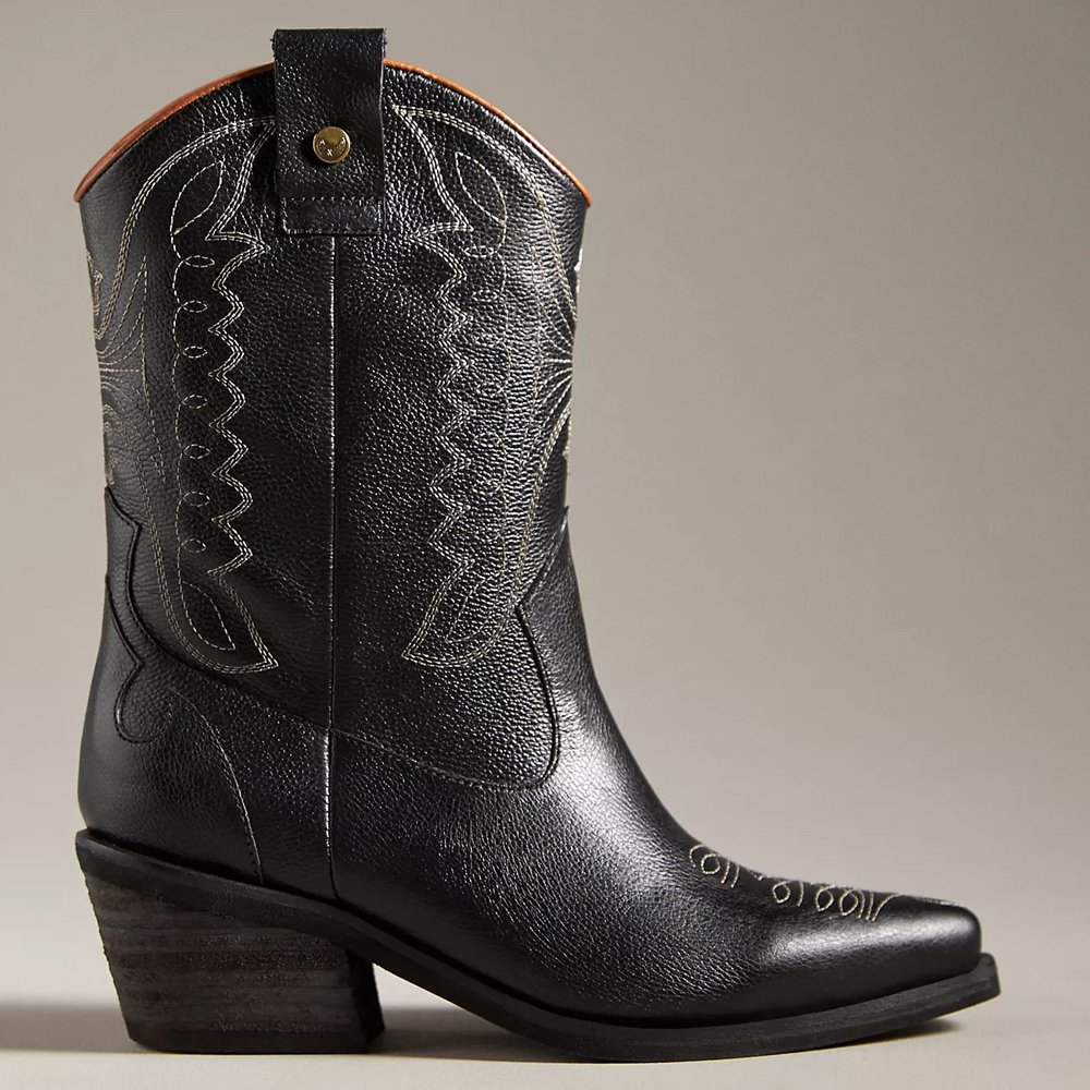 Stivali Unstoppable Cowboy Boots, $275, Anthropologie