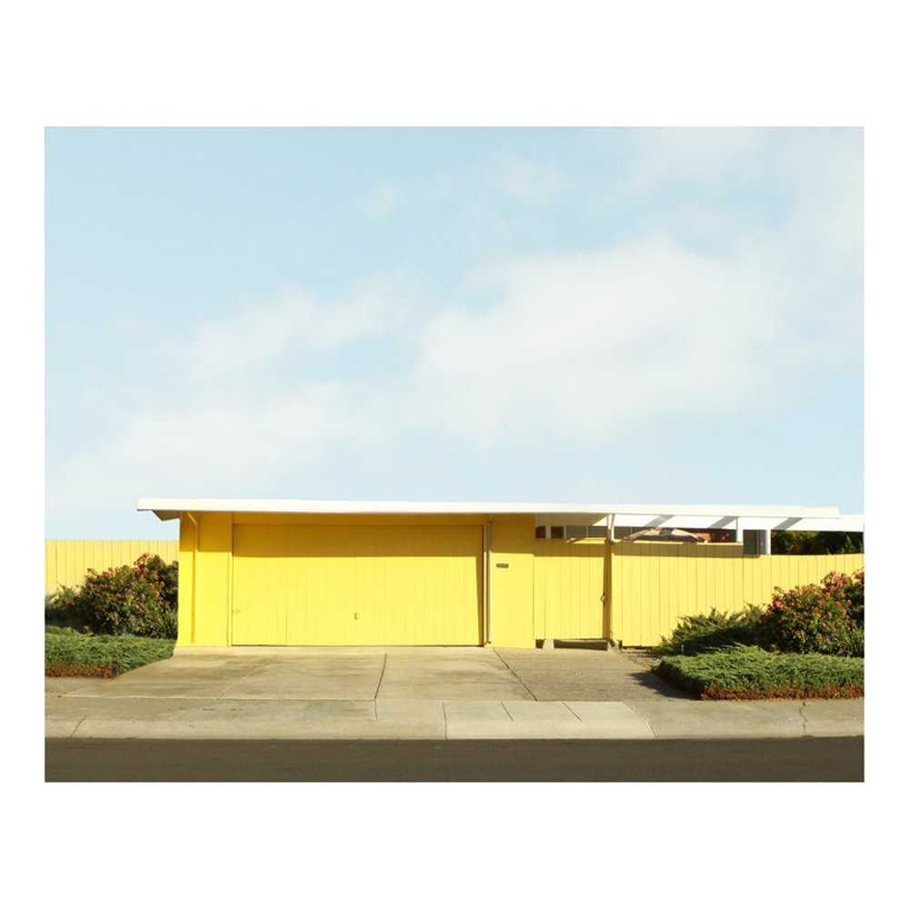 Yellow Eichler in Suburbia by LUCY SNOWE