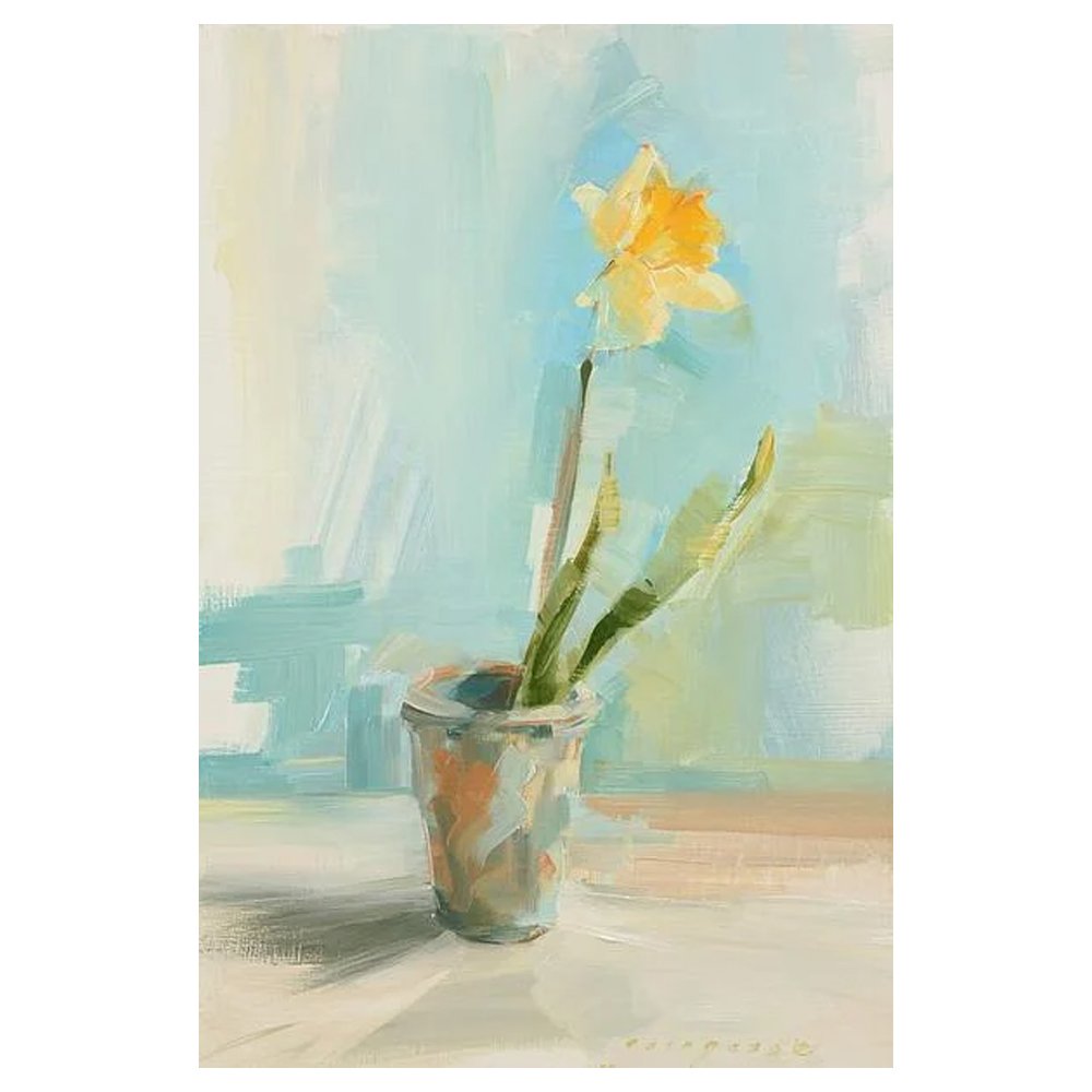Singular Daffodil By Georgesse Gomez