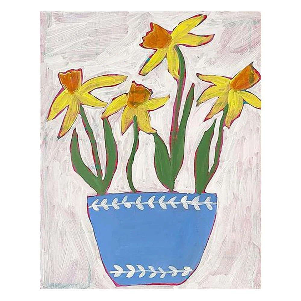 Daffodil in Jasperware By J.E. Voges