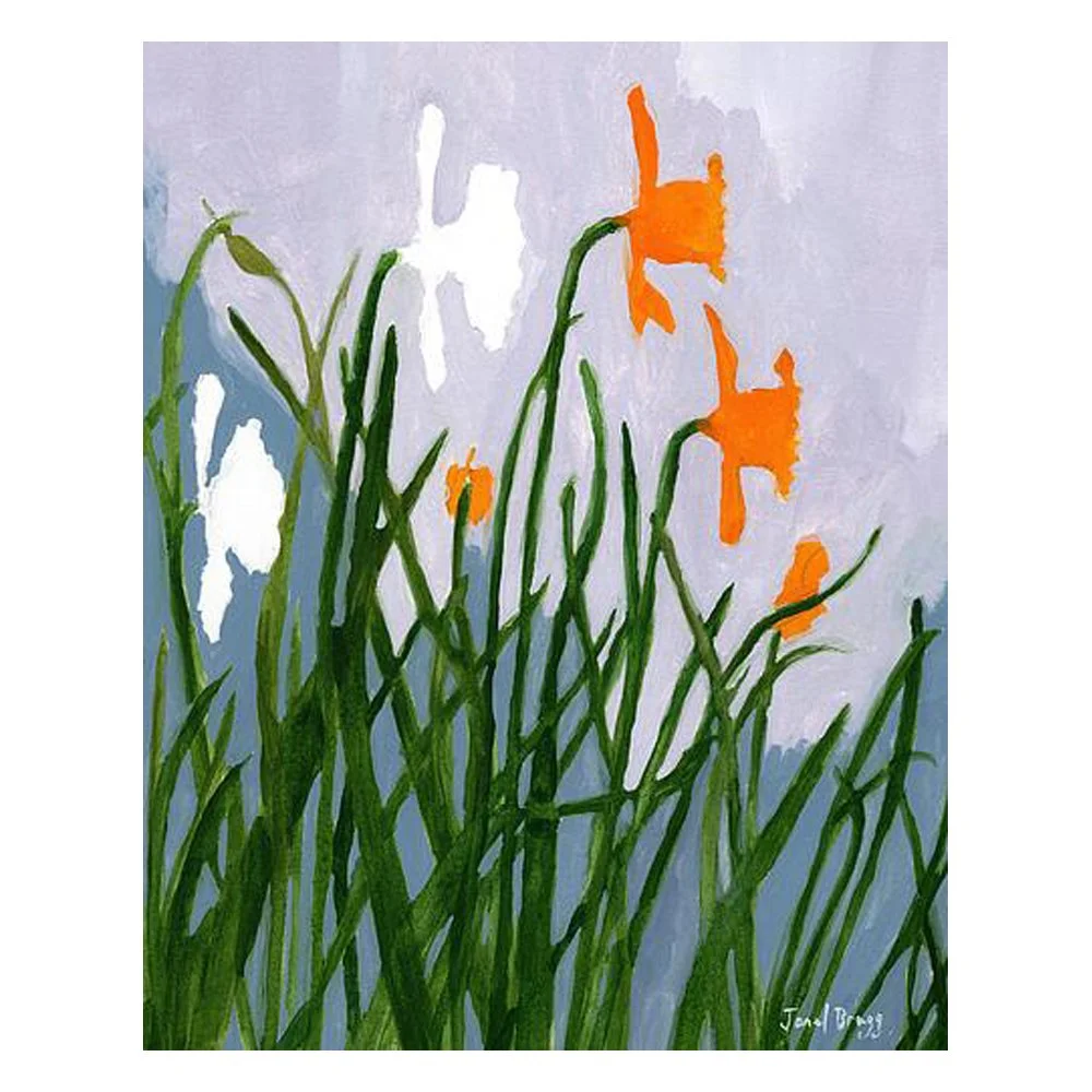Daffodils on 7th Street By Janel Bragg