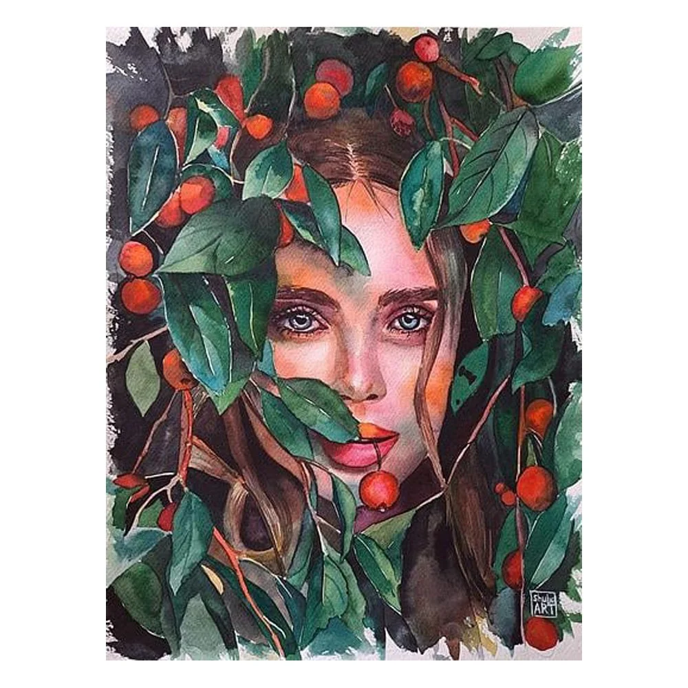 Among the foliage By Daria Shulyanskaya