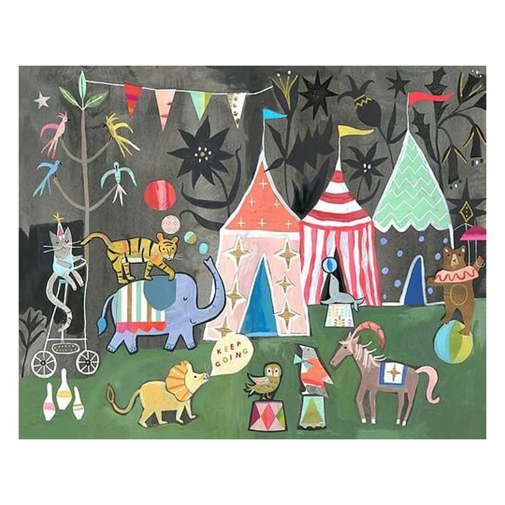 Circus Menagerie By Jill McDonald