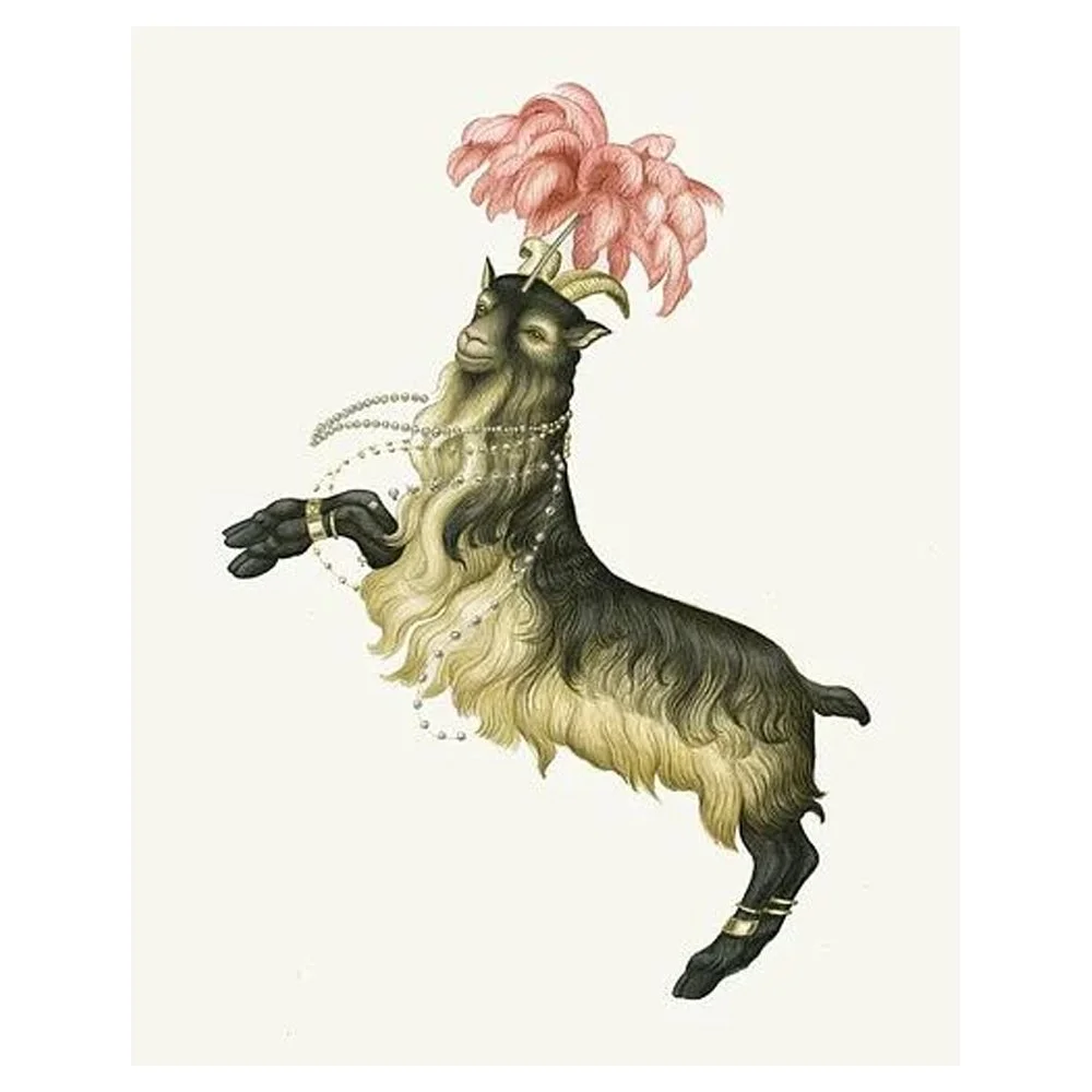 Fancy Circus Goat By Lindsey Carr