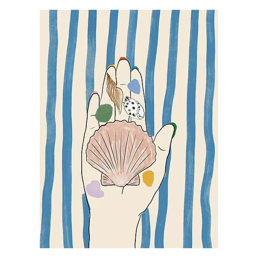 Seaglass &amp; Seashells By Anna Mielniczuk - Ania Greta Studio