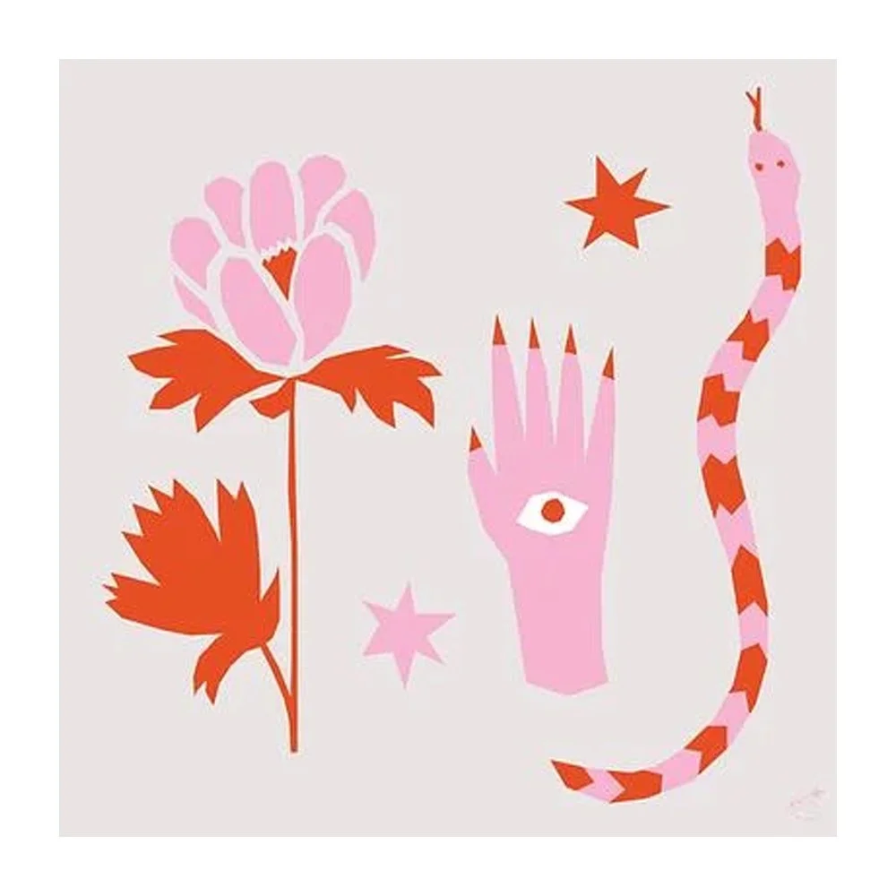 Mystic Hand and Flowers By Emma Hall