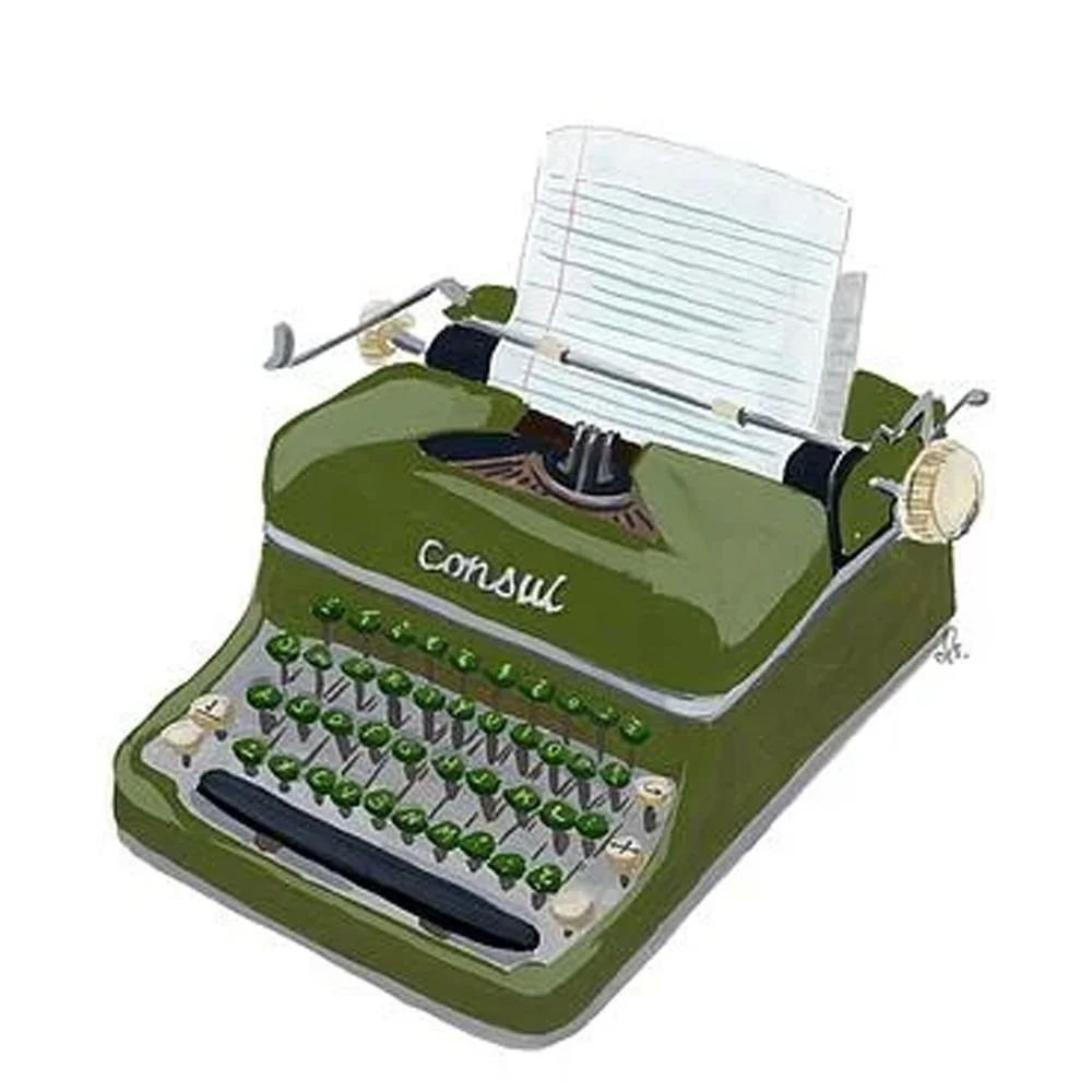 Vintage Consul Typewriter By Cortney Spillane