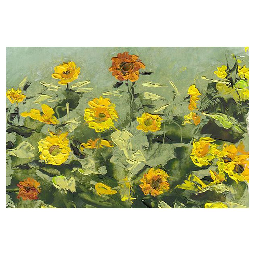 Sunflower Garden No. 2 By Laura Shema