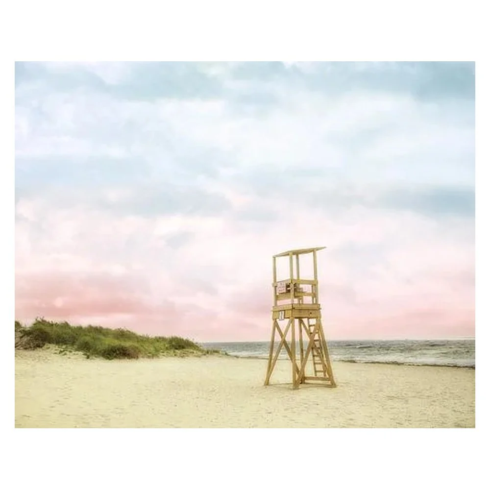 Lifeguard Chair, Pastel Sky By Brooke T Ryan