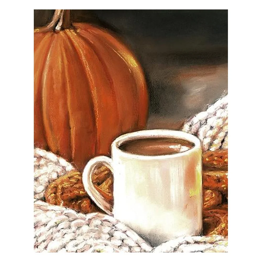 Cozy Autumn Morning By Megan Cohen