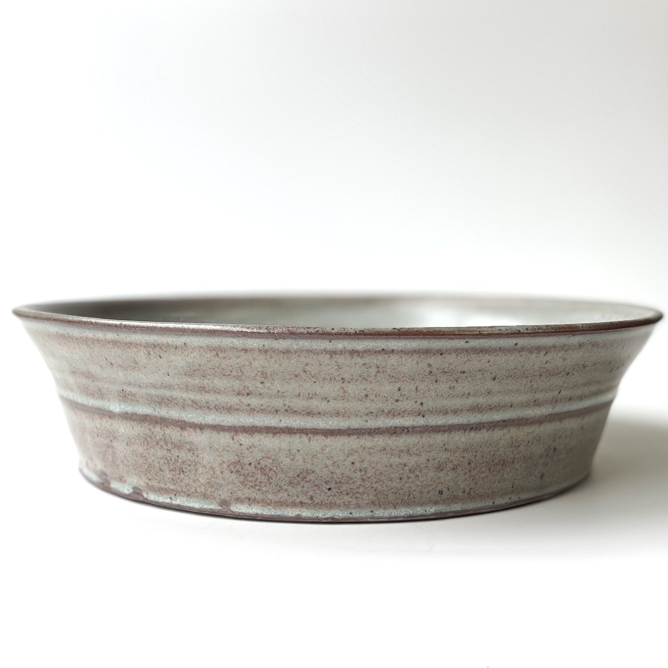 Flared Centerpiece Dish, Turquoise