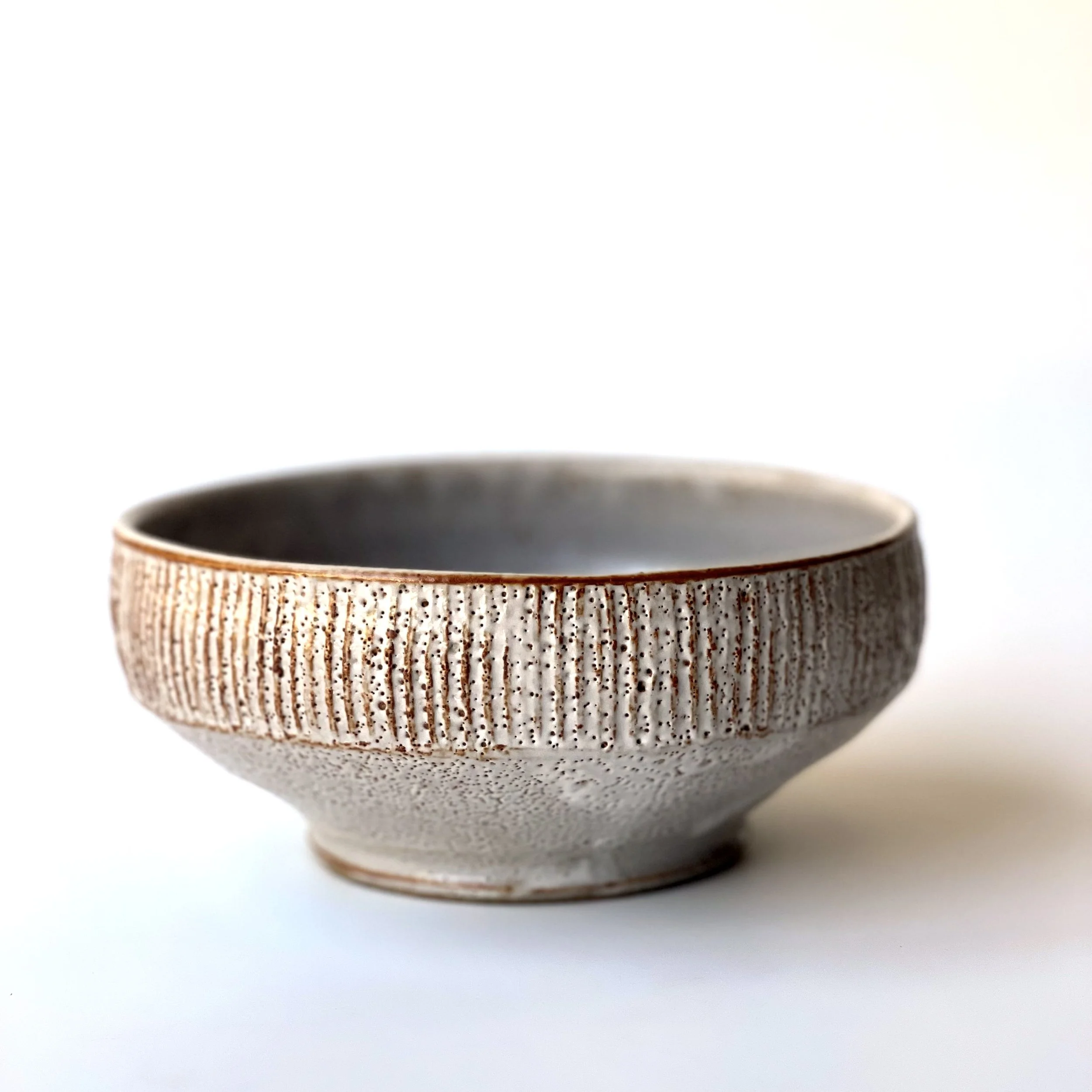 Stacking Bowl with Furrows