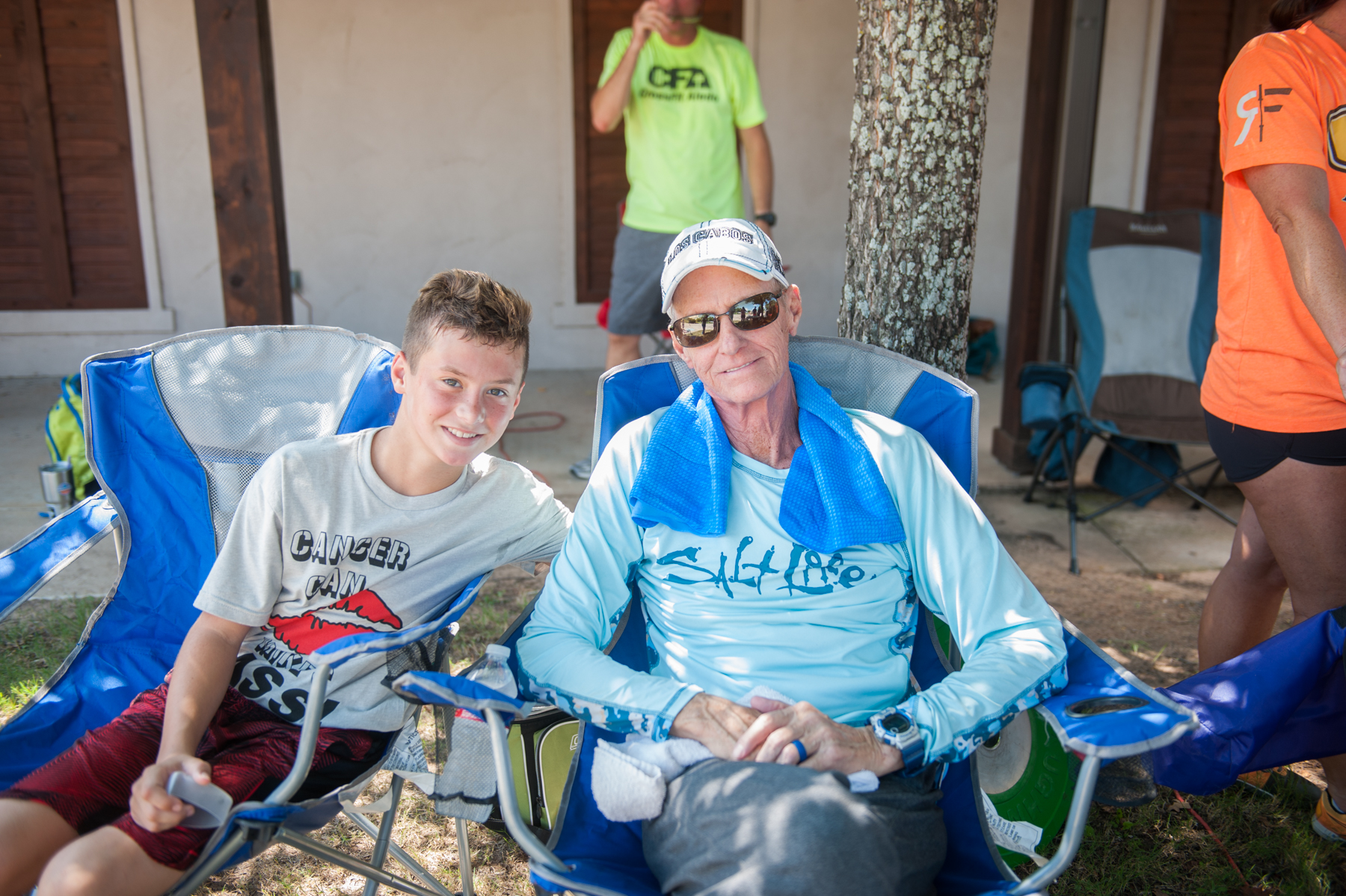 This is Mike Dikehut. A husband, a father, a grand father and a hard working man. Right now he is fighting cancer. He's a strong man, and this is a tough battle, one that he won't give up on. He is also an avid crossfitter. There's something about crossfit that knits together communities into a tight knit family, and when one of the members are struggling, no matter the battle, the community pulls together to show that person how much they are loved and supported no matter what.