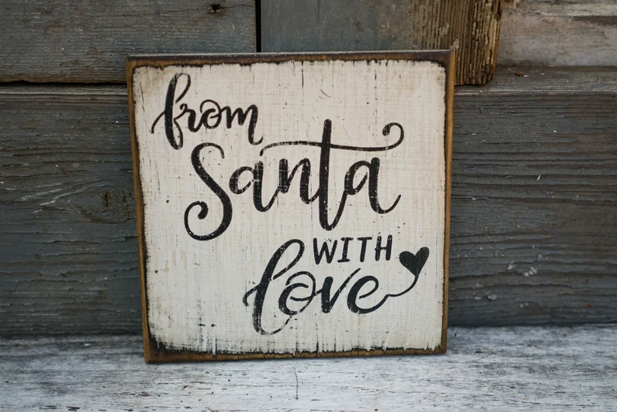 Beyond the picket fence: christmas junk favorites, past & present blog hop New Holiday Signs Ready for Christmas! — Pair of Spades