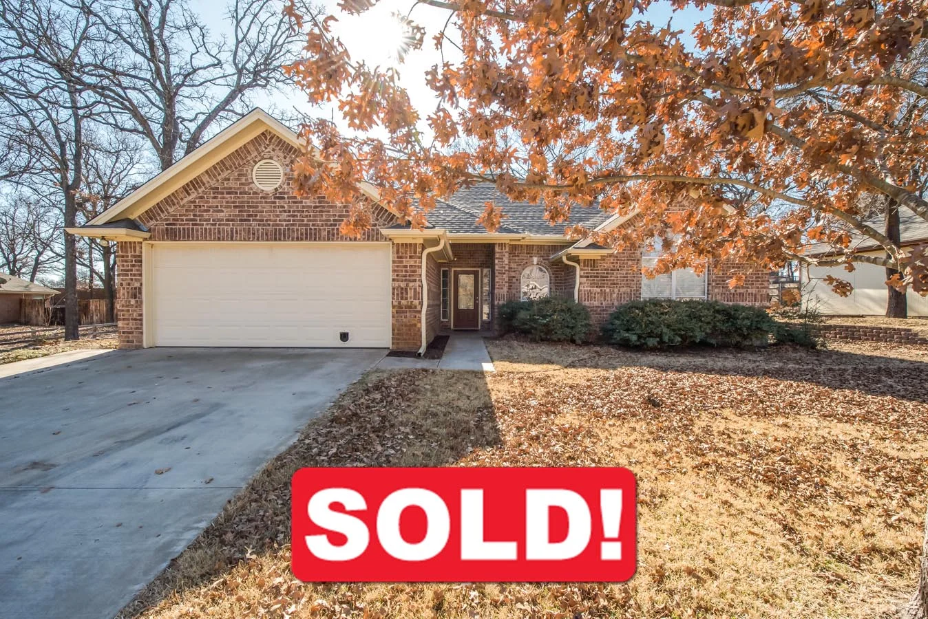 SOLD - 116 Deep Wood Lane, Weatherford TX 76088