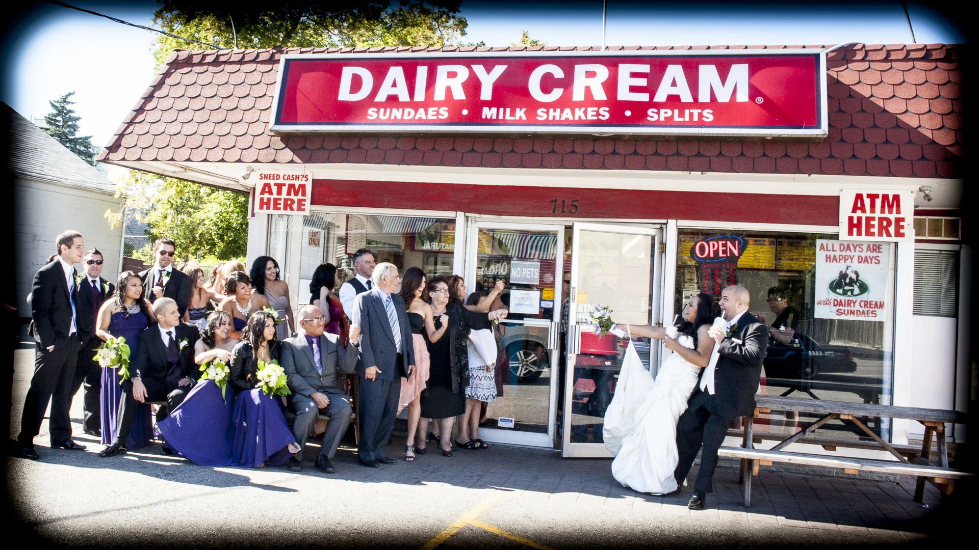 Ice cream Bride and Groom
