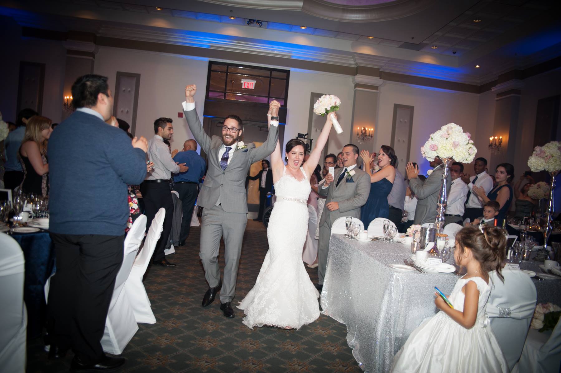 Bride and Groom BIG entrance