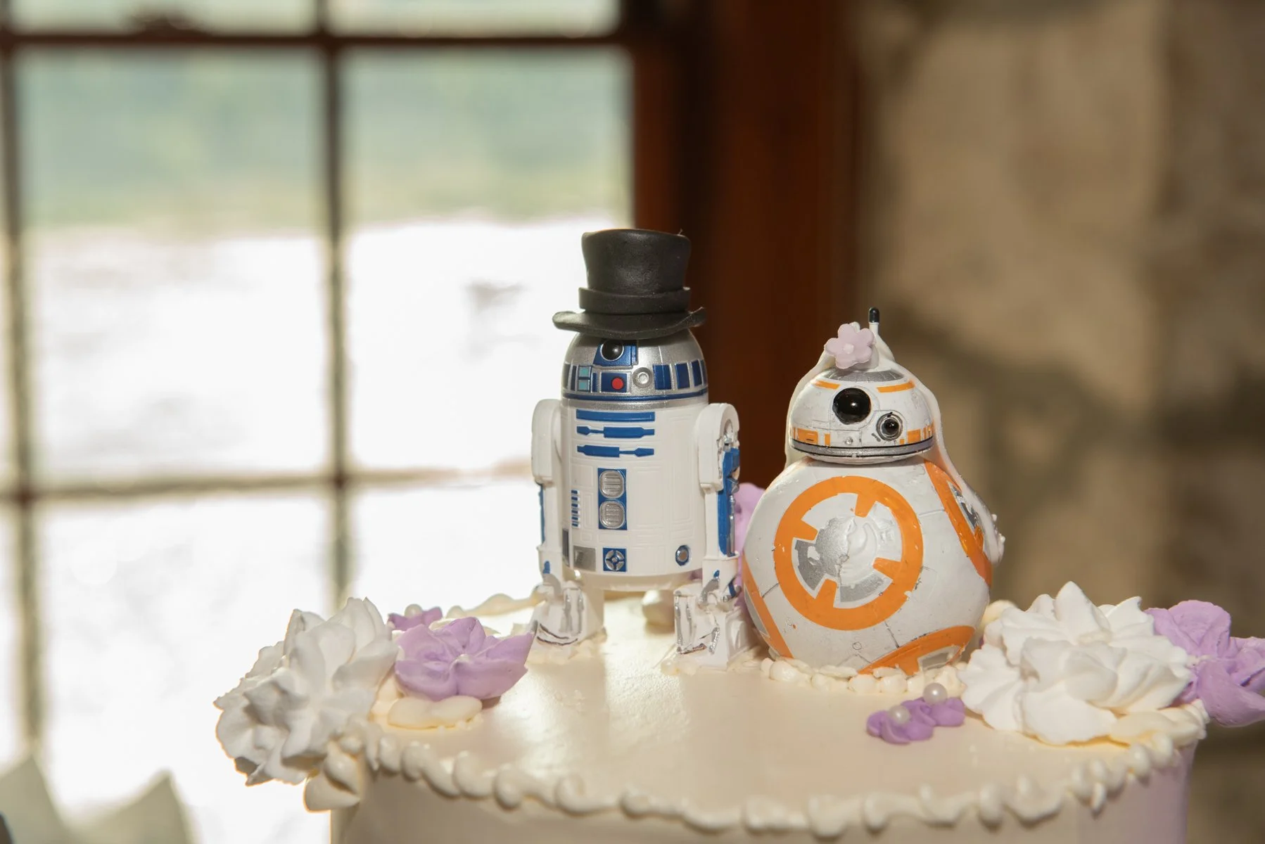 ✨ A wedding where the Force was strong! ✨ We're over the moon about Laura &amp; Alex's special day at the wonderful Cambridge Mill! Jean &amp; Cole captured all the amazing details, including a few subtle nods to a galaxy far, far away... Spot the gr