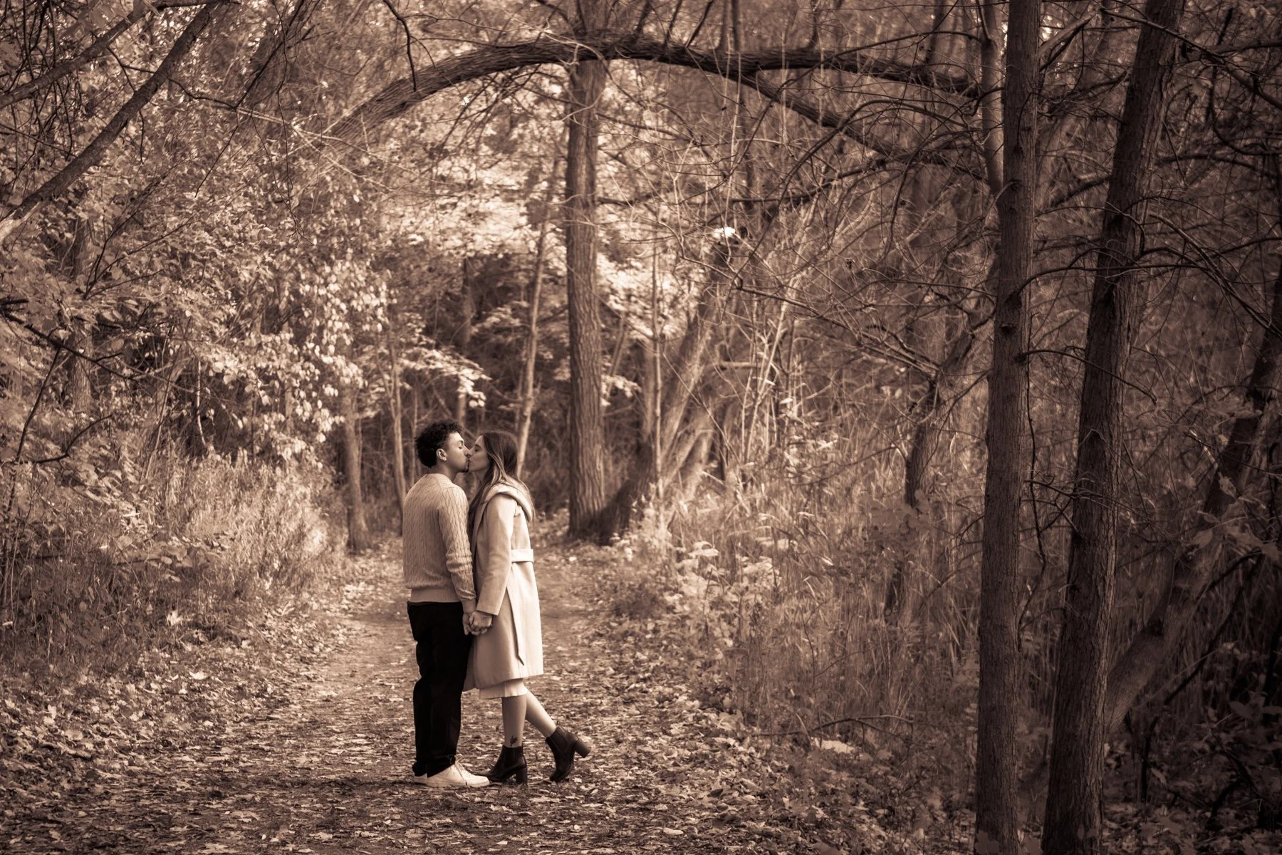 Daily Blog. 

As I mentioned previously about 15-20 years ago I used to write a daily blog. I miss writing stuff!

Well. One of the blogs used to ask our wedding couples to weigh in on which photo is better?

FIght fight fight. 

So - sepia with effe