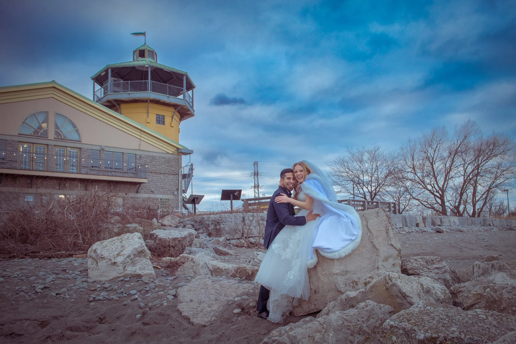 Here is your clean, ready-to-copy version of the post. I&rsquo;ve formatted it so the spacing looks great on Instagram.

Proof that "fun" couples always get the best wedding photos. 🎢

Looking back at February 2024 when a random Ontario he