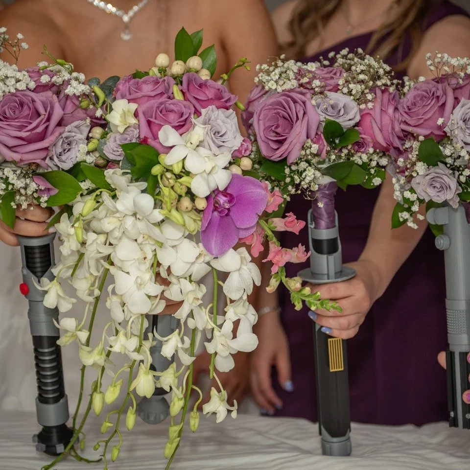 A Wedding Galaxy Far, Far Away... at Cambridge Mill 🌌✨

Last year, we had the incredible opportunity to capture a truly out-of-this-world celebration at the stunning Cambridge Mill (Pearl Group). For couples who think a themed wedding can&rsquo;t be