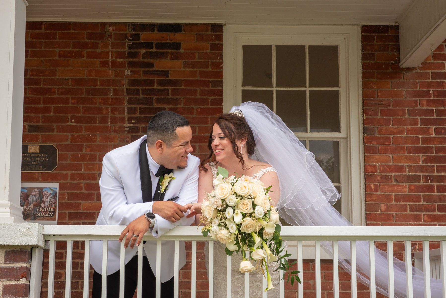 Richmond Green Wedding candid